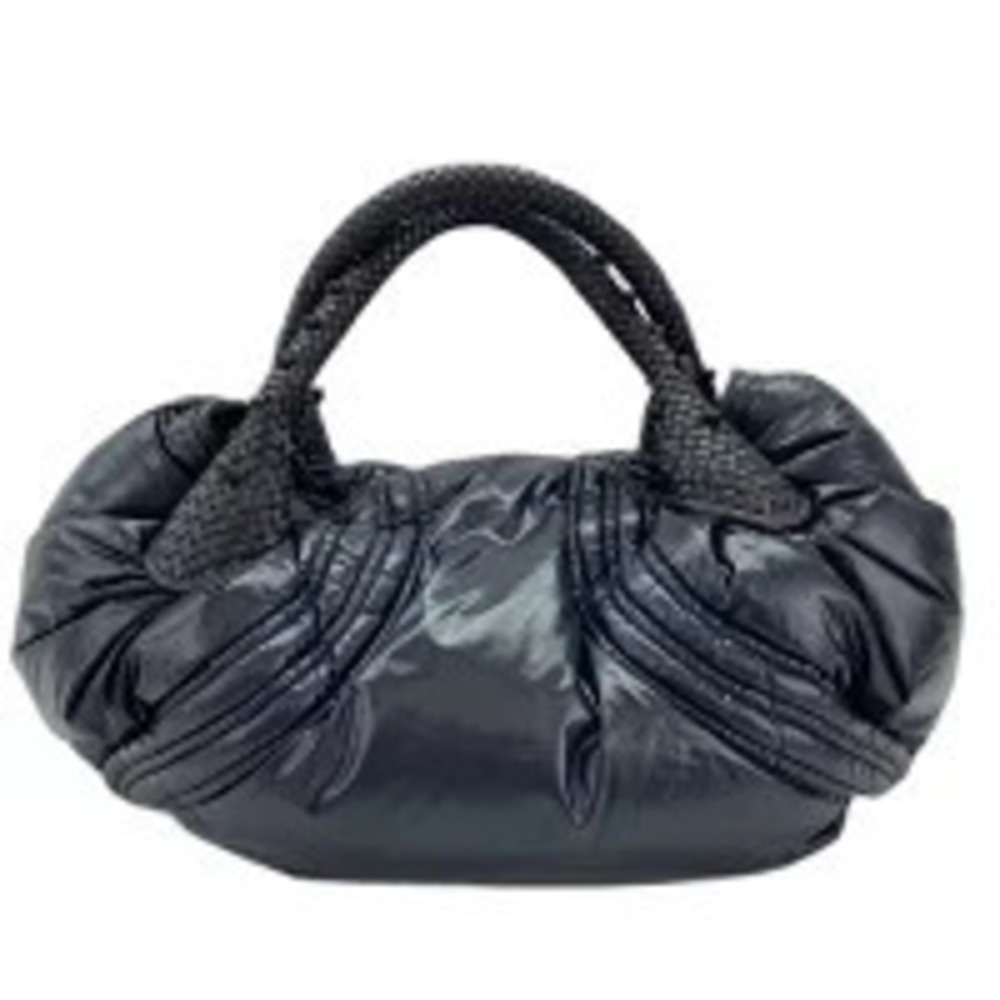Fendi x Moncler Spy Bag Zucca Handbag Black